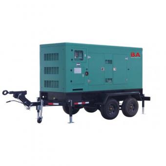 120kw to 200kw Trailer type power generator sets